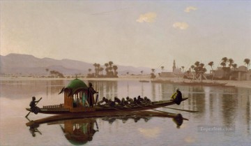 Excursión al harén Orientalismo árabe griego Jean Leon Gerome Pinturas al óleo